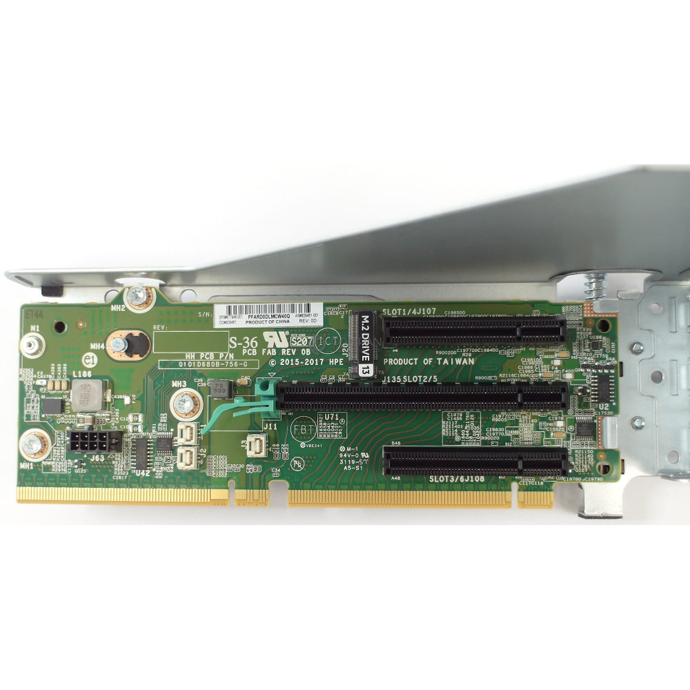 875056-001 HPE PROLIANT DL380 G10 PRIMARY PCI RISER CAGE